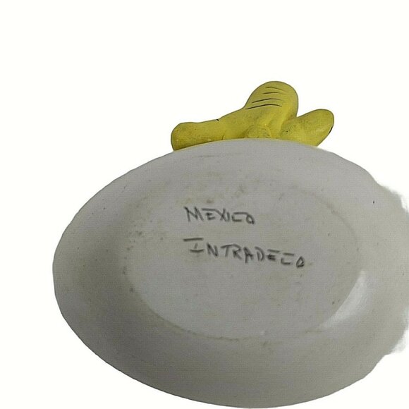 Vintage Turtle Cracked Hatching Egg Figurine Pottery Art Mexico Intradeco - Picture 4 of 4